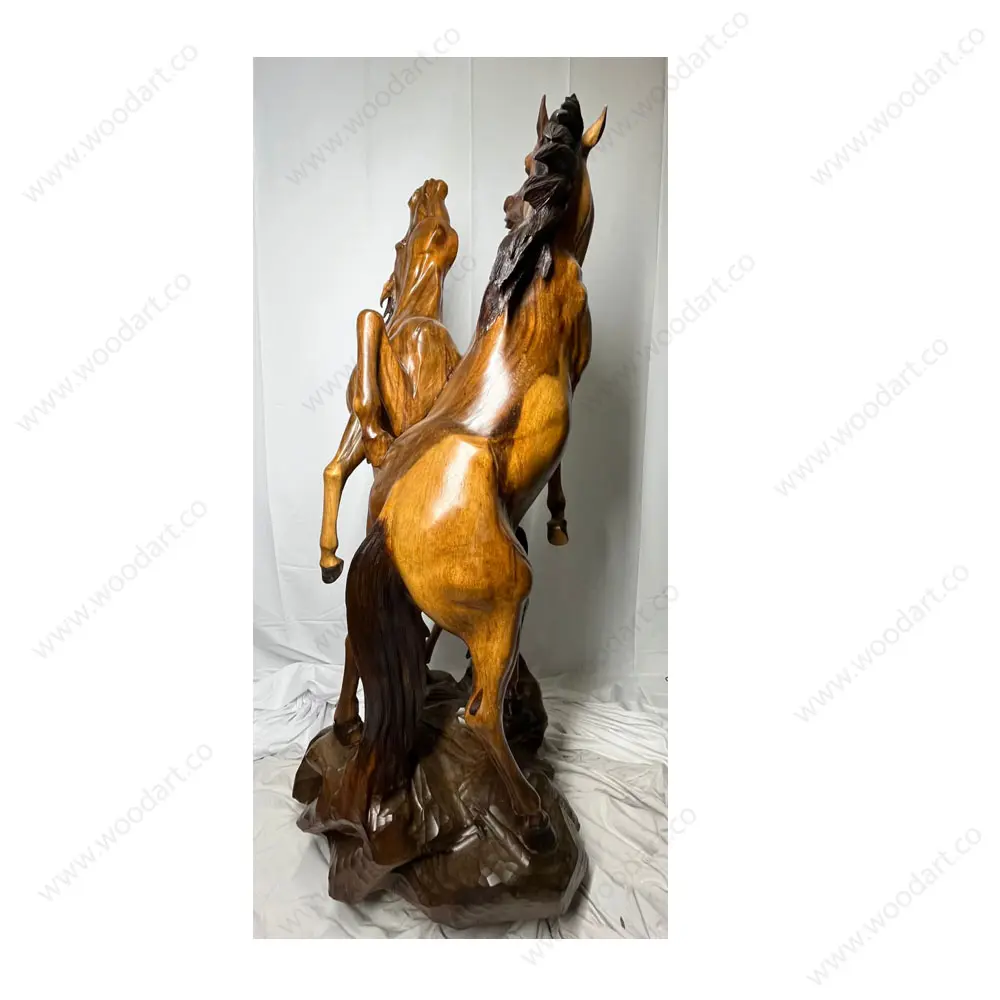 Loving-Horses-Table-Sculpture