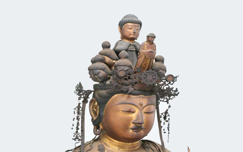 Eleven-Faced Kannon at Hasedera Temple