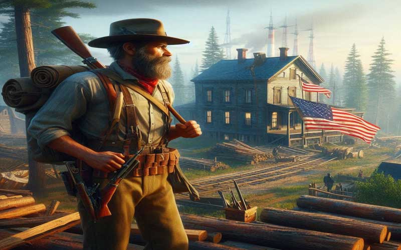 The history of the timber industry in America dates back to the early settlers